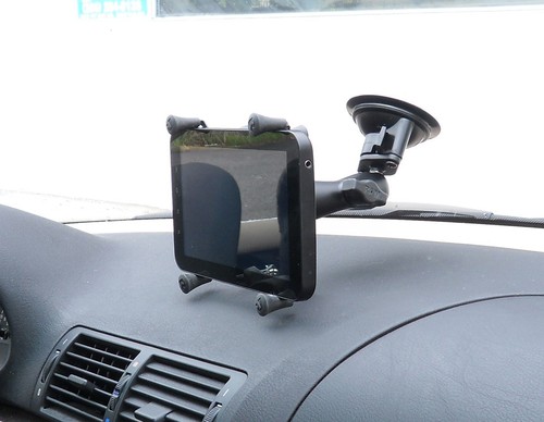 Supporto con ventosa auto - con,