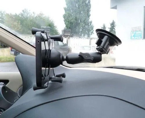 Supporto con ventosa per - supporto, auto